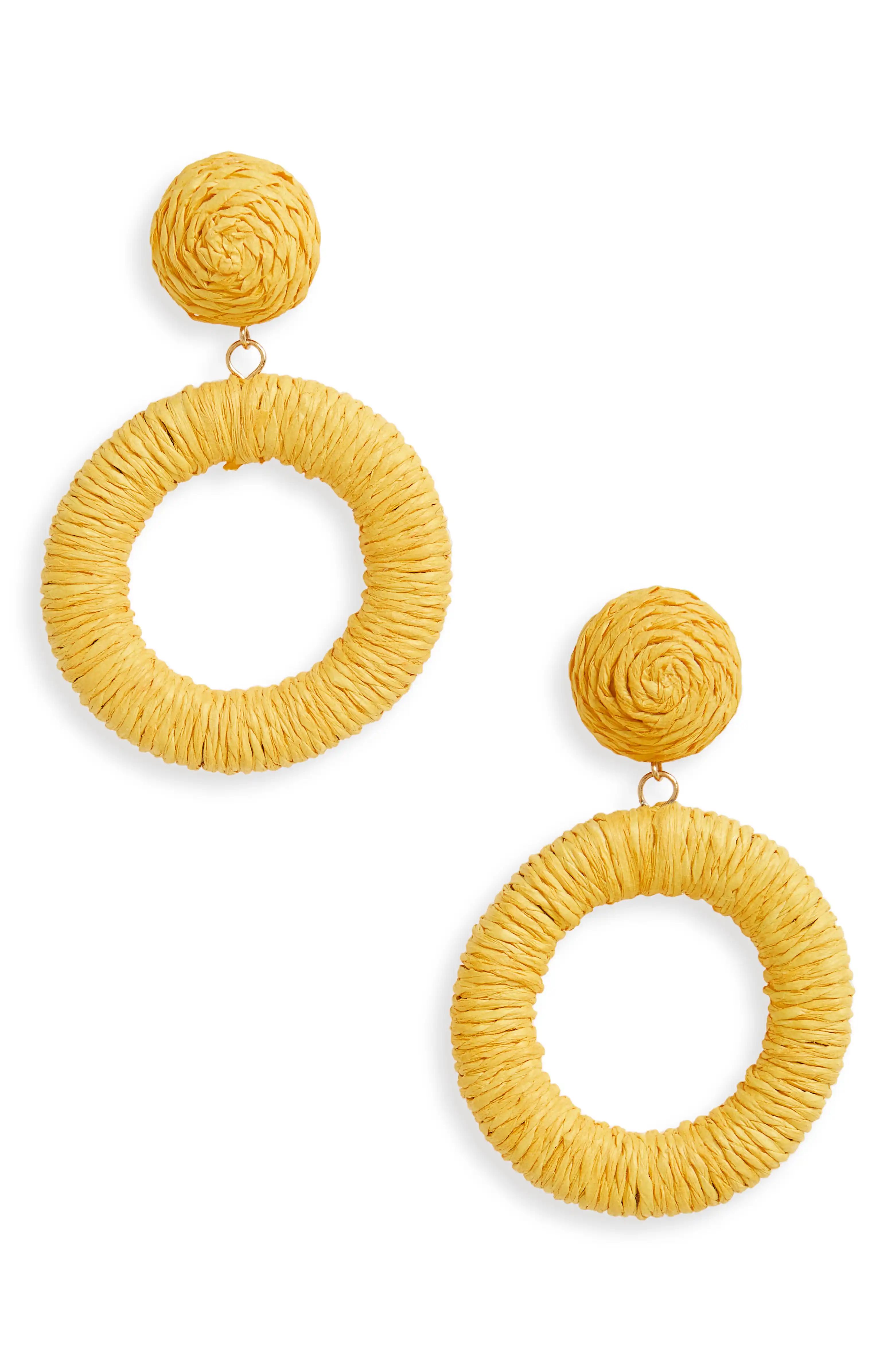 Wrapped Circle Drop Earrings | Nordstrom