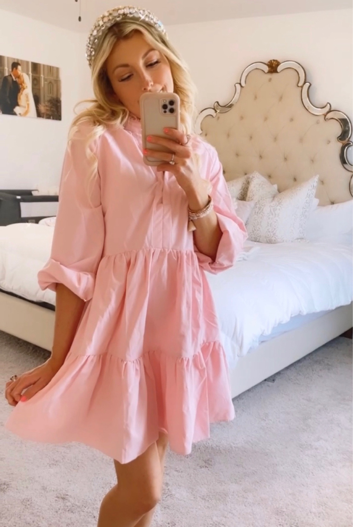 Valentines Day Pink Dress and Sparkle Headband 

#LTKSeasonal #LTKstyletip #LTKMostLoved