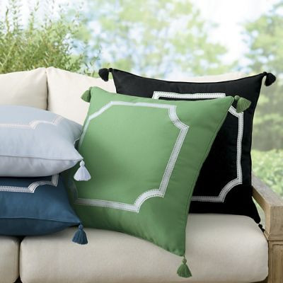 Bree Border Outdoor Pillow | Grandin Road