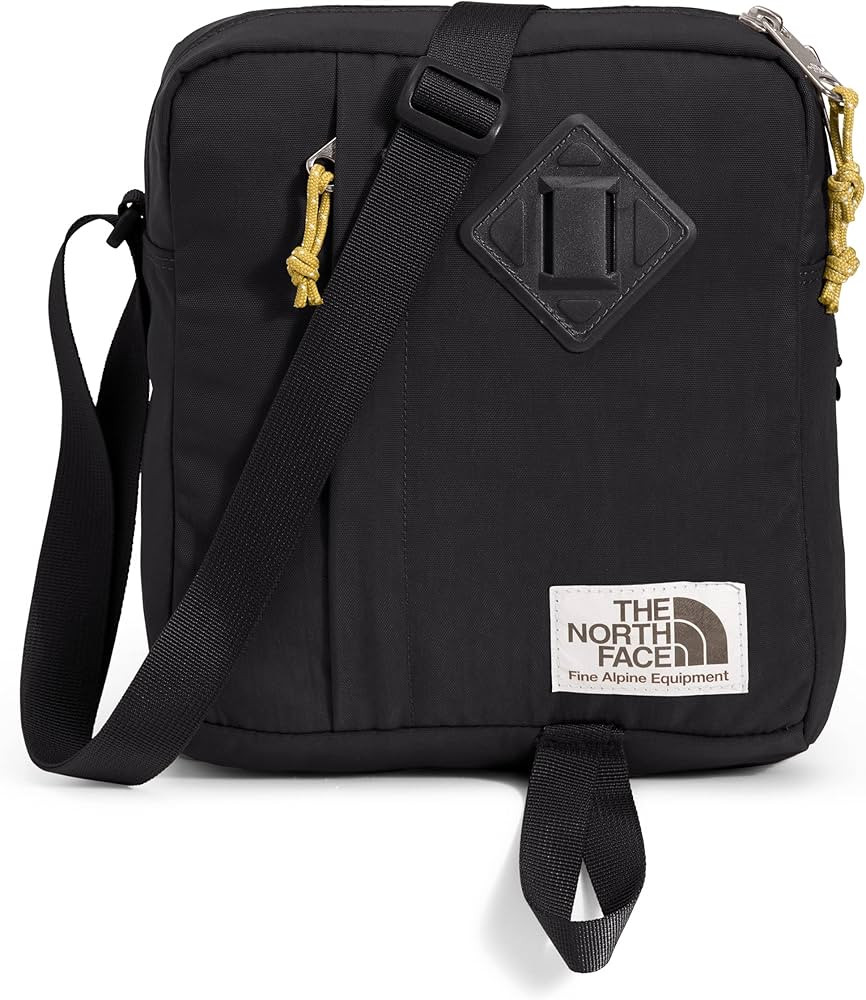 THE NORTH FACE Berkeley Crossbody Bag, TNF Black/Mineral Gold, One Size | Amazon (US)