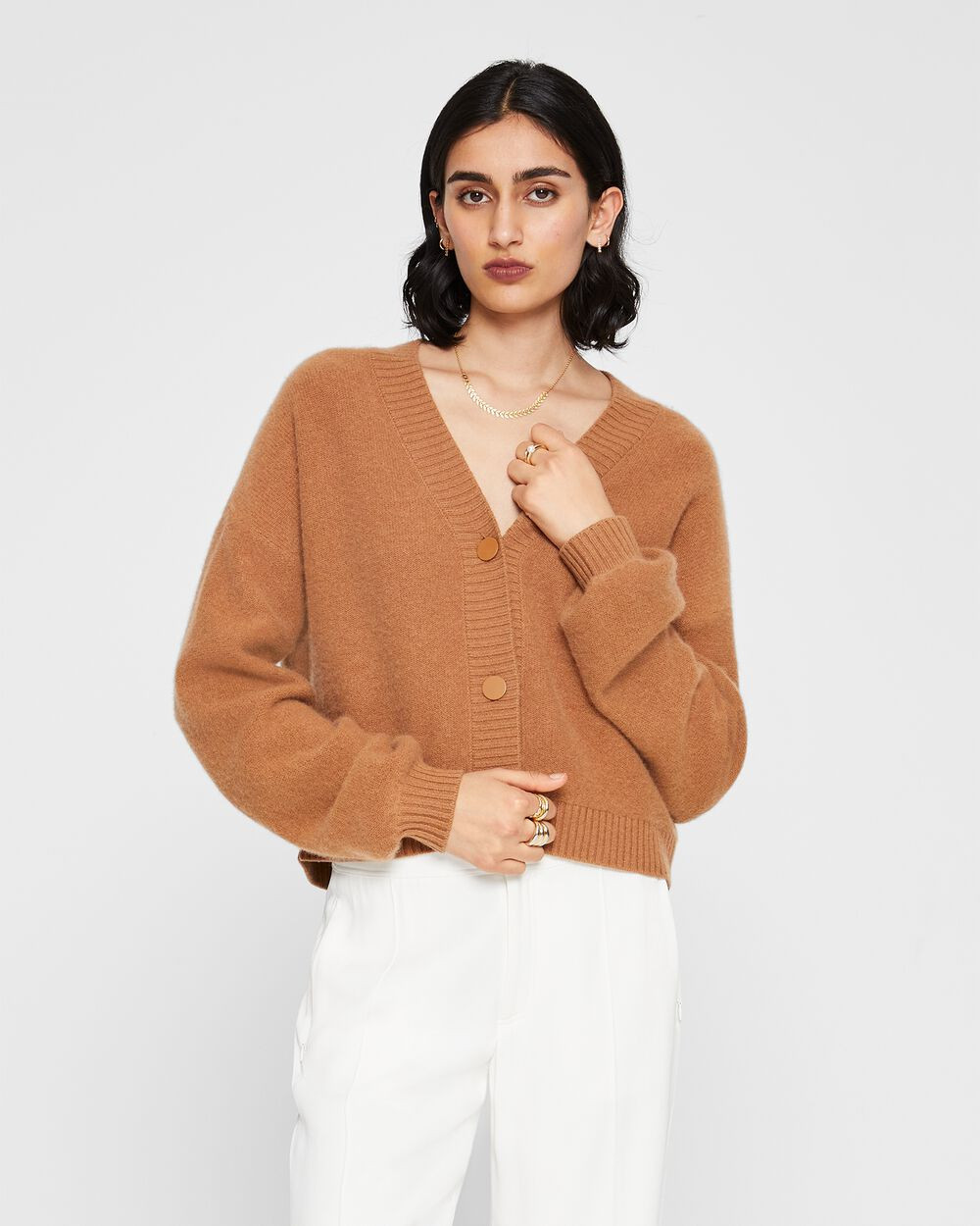 Boiled Cashmere Cardigan | Club Monaco (Global)