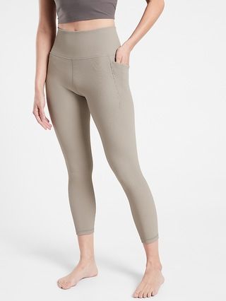 Salutation Stash Pocket II Rib 7/8 Tight | Athleta