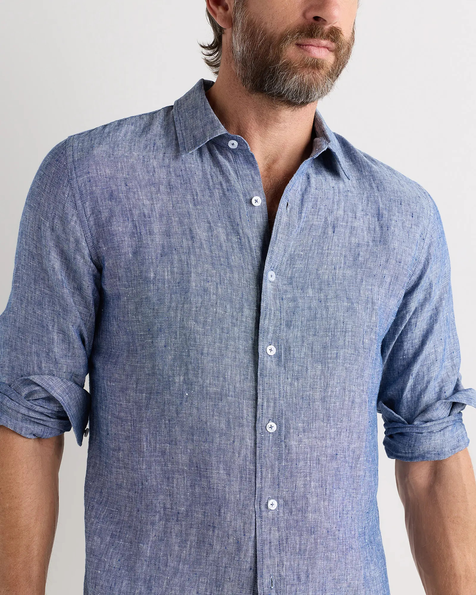 100% European Linen Relaxed Long Sleeve Shirt | Quince