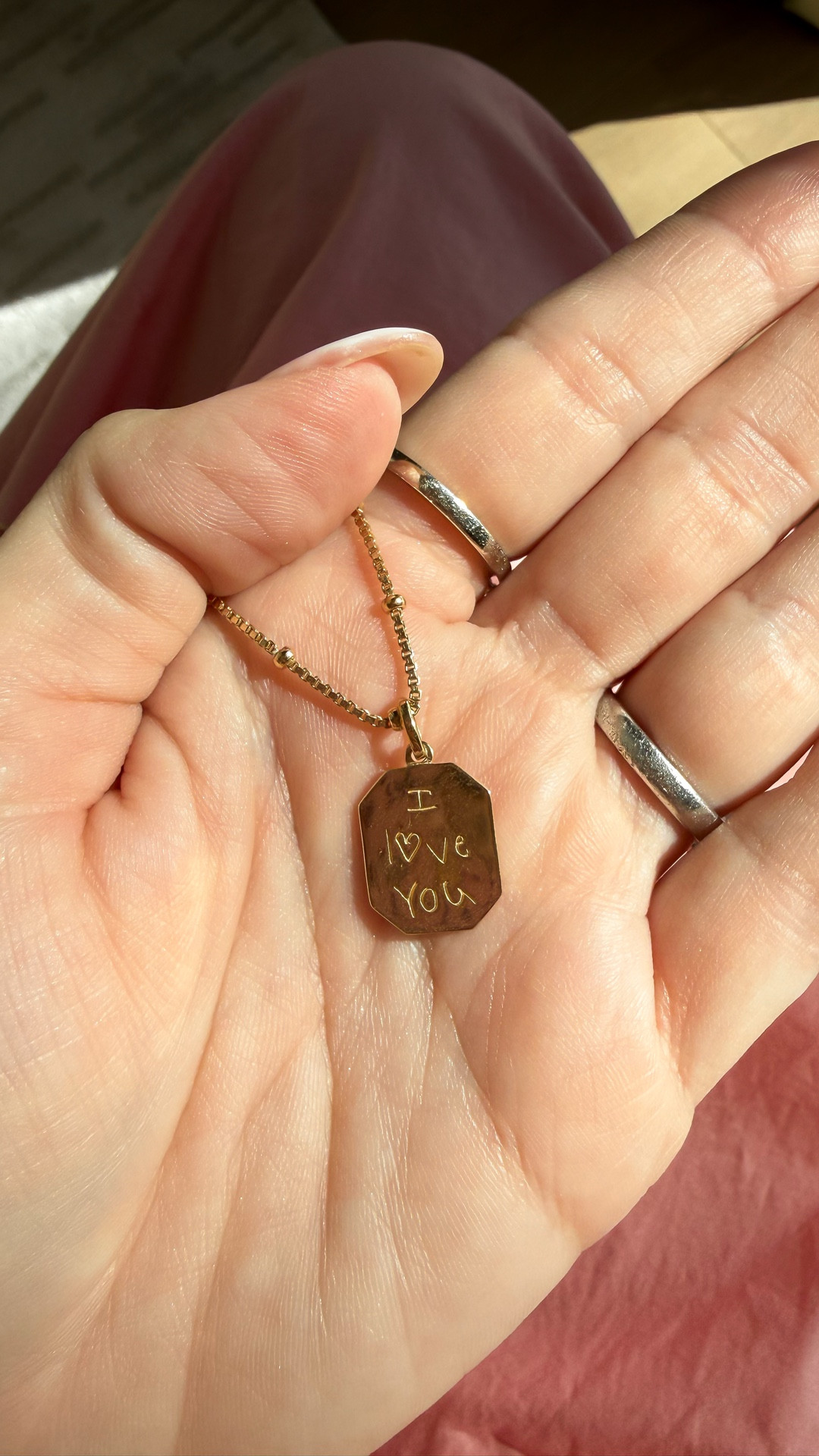 The sweetest custom necklace! Makes for a great gift too!! #ad #Etsy #EtsyCreatorCo @Etsy 

#LTKWedding #LTKstorytime #LTKmomlife