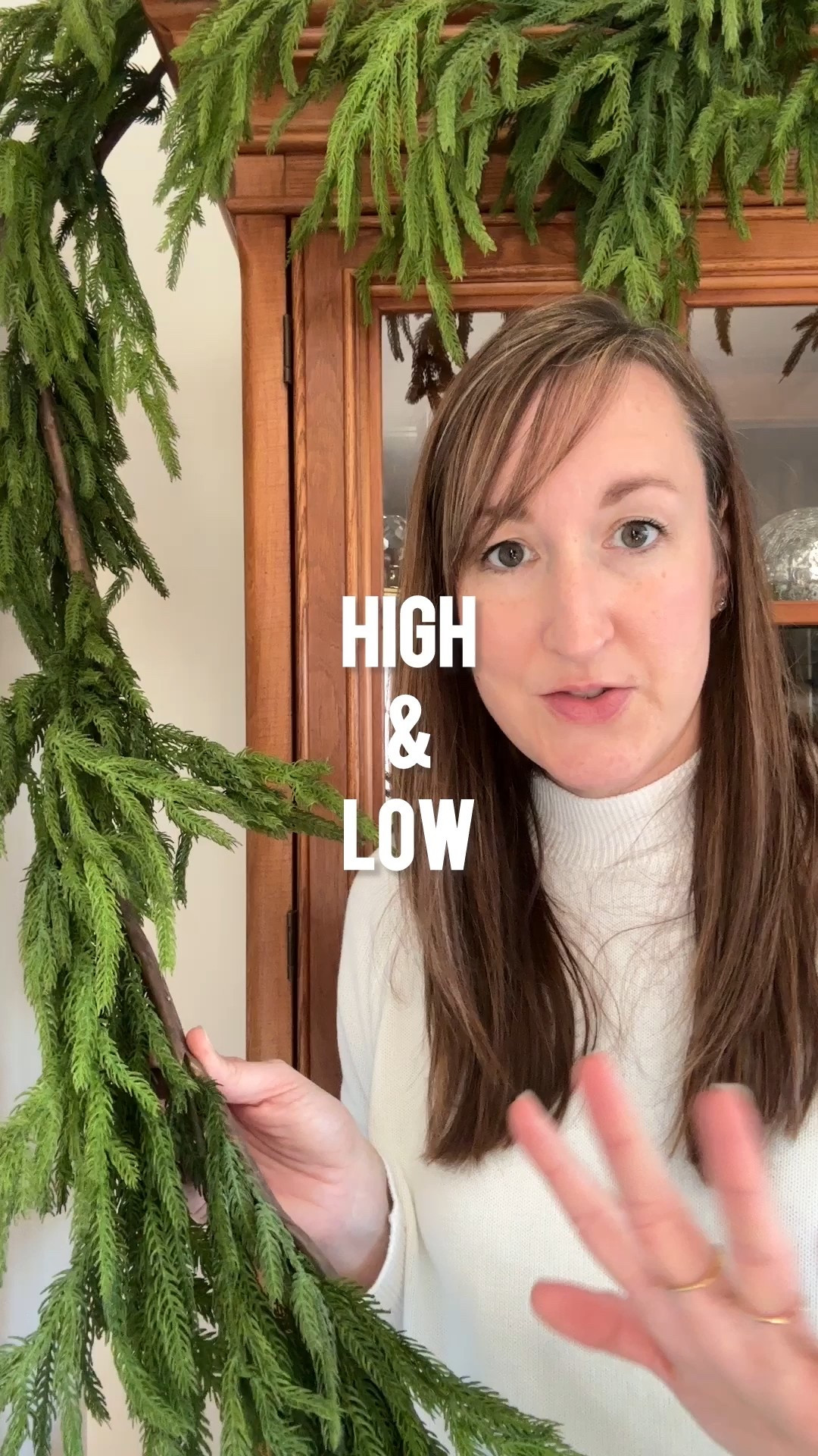 Norfolk pine garland and pine stem comparison of a high and low price option. Can’t go wrong! #christmasdecor

#LTKFindsUnder50 #LTKHome #LTKHoliday