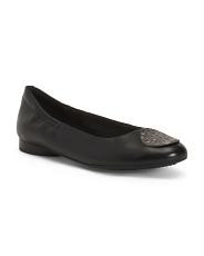 Leather Loreleigh Ave Comfort Flats | TJ Maxx