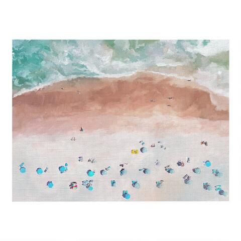 Beach View Canvas Wall Art | World Market