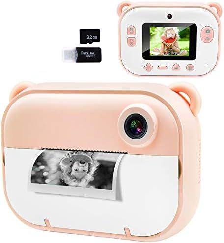 Joytrip Kids Instant Print Camera, Kids Camera with 2.4” HD Large Screen LCD, Zero Ink Digital ... | Amazon (US)