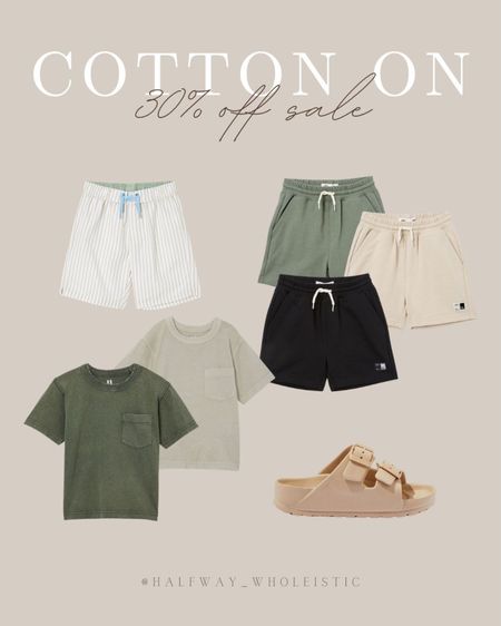 30% off at Cotton On Kids! These are some of my favorite basics for the boys. Haven’t tried the sandals but have an live everything else! 

#LTKSeasonal #LTKkids #LTKsalealert