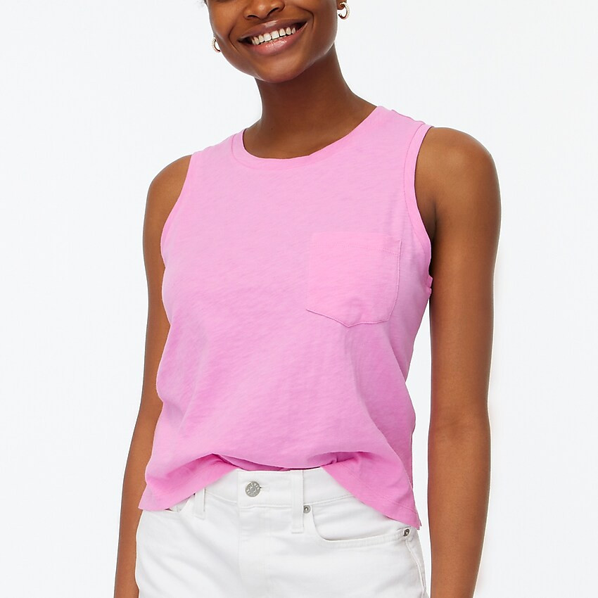 Pocket tank top | J.Crew Factory