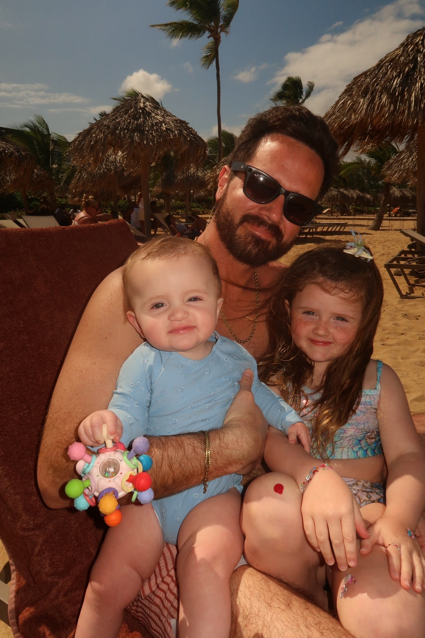 Baby teething toy, baby girl, swim, rash, guard, mermaid swimsuit, sunglasses, resort wear

#LTKTravel #LTKKids #LTKMens