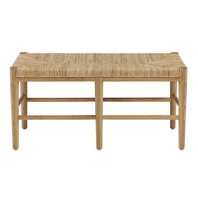 Eli Double Bench Woven 2 Seat with Danish Cord | Ballard Designs, Inc.