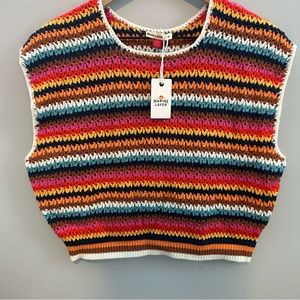 Marine Layer Multicolor Striped Sweater Vest | Poshmark