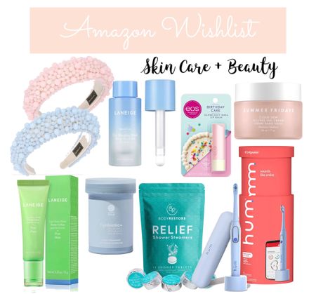 Here’s what’s in my cart right now on Amazon, all are included with Prime. Fingers crossed everything lives up for the hype! Currently I’ve been obsessed with skin care and lip care as the months get colder, and my favorite brands I’m exploring are laneige and summer Fridays! I also included a electric toothbrush in my shopping bag as it’s $60% off, it links to an app that helps figure out where to brush harder and pay closer attention to. So excited to try everything! 

#LTKGiftGuide #LTKbeauty #LTKCyberweek