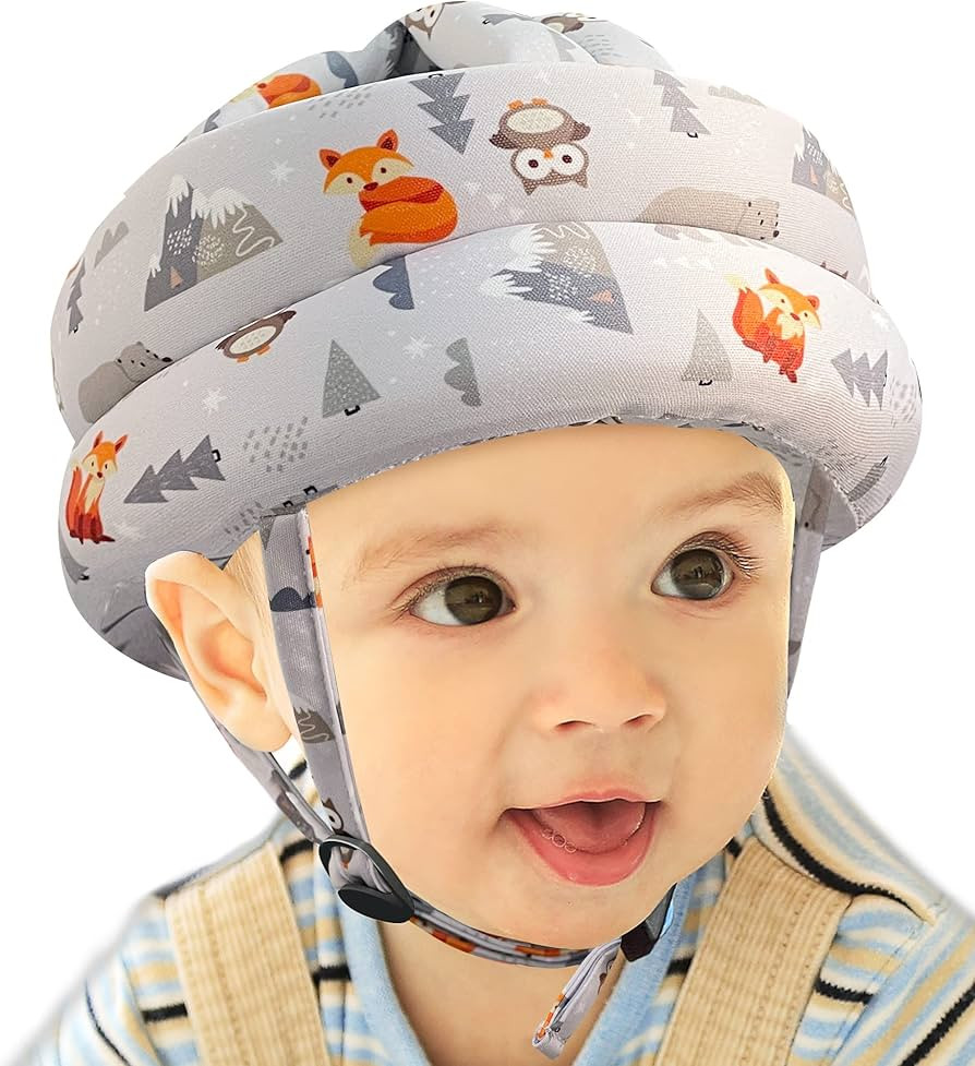 Baby Head Protector - Baby Helmet for Crawling Walking Running - No Bumps and Soft Cushion - Adju... | Amazon (US)
