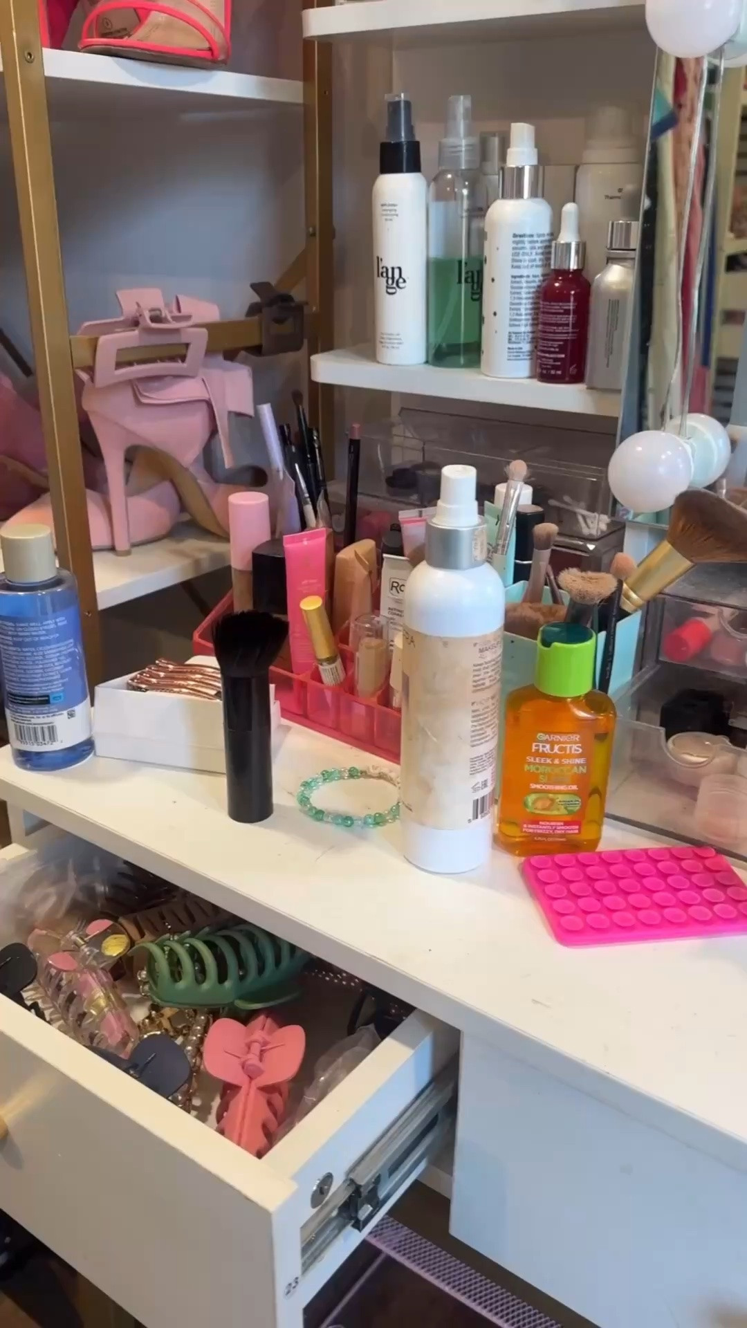 Doing a little makeup vanity reset and feeling so much more organized!! Having a clean space is my favorite way to kick off the day. Rounding up a few of my favorites, including my exact vanity and what I use to organize!!

#LTKgrwm #LTKdayinmylife #LTKBeauty