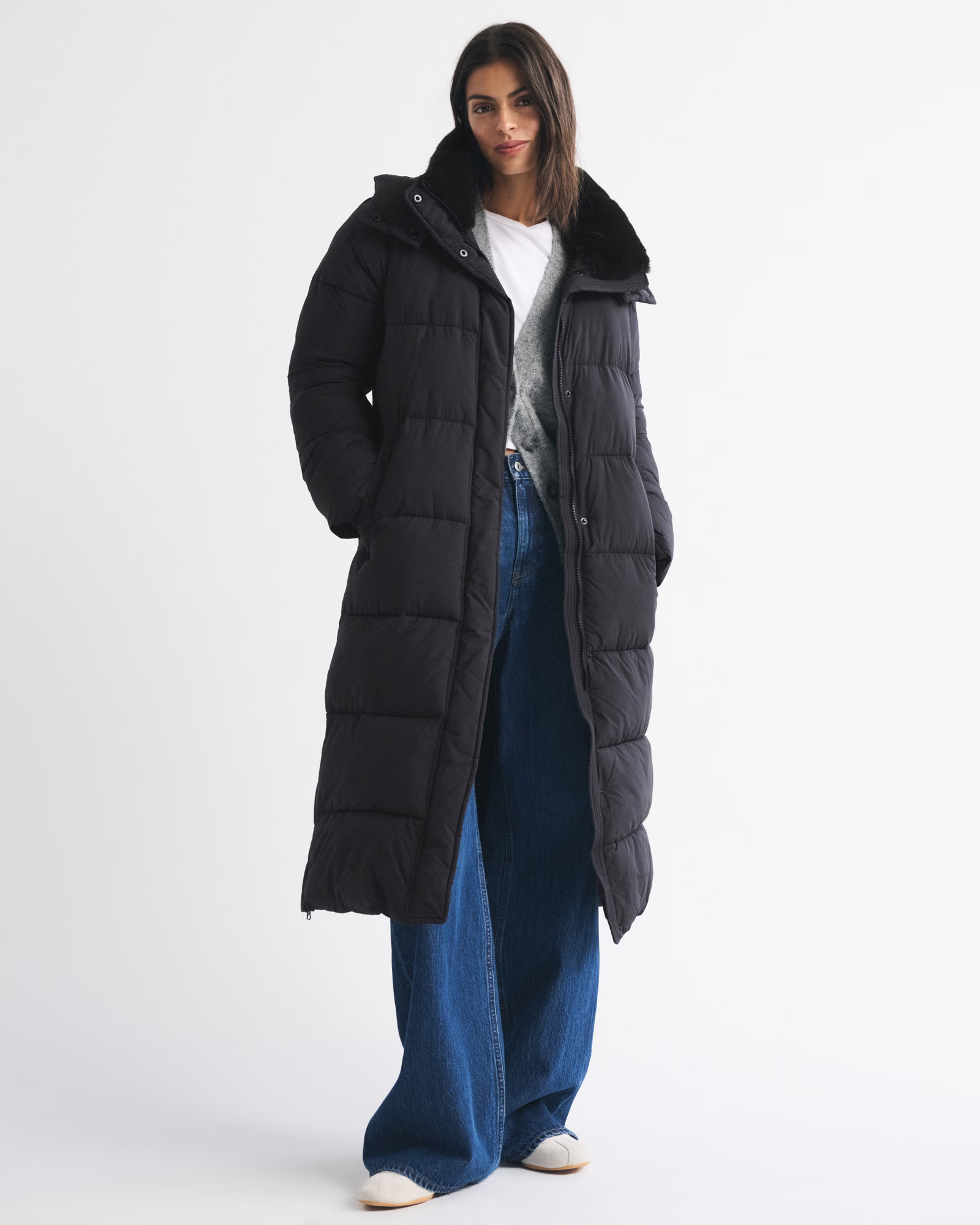 Long Puffer | Abercrombie & Fitch (US)