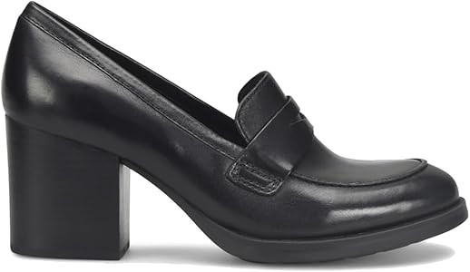 SHODENSE Women Vintage Chunky Heel Loafers Pumps Platform Round Closed Toe Oxford Shoes Burnished... | Amazon (US)