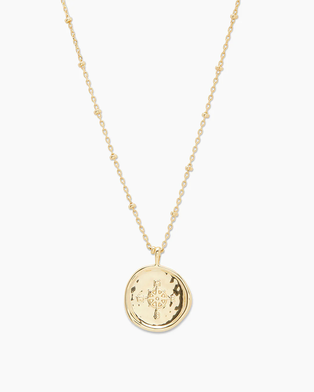 Compass Coin Necklace | Gorjana