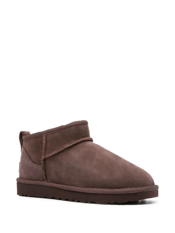 UGG Classic Ultra Mini Suede Boots - Farfetch | Farfetch Global