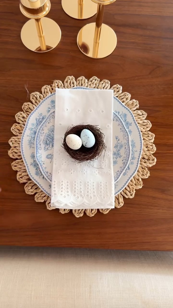 Amazon items that bring softness and vintage charm to your Easter table