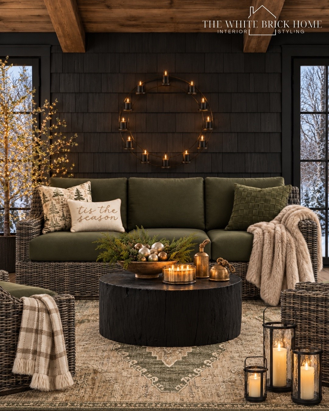 A cozy, elevated retreat where rustic warmth meets timeless holiday style. 

Holiday, holiday decor, outdoor furniture, outdoor decor, outdoor living, patio decor, patio furniture, patio finds, area rug, Christmas decor, Christmas ideas, Christmas decoration, wall art, Christmas throw pillow, throw pillow, throw blanket, cozy outdoor, cozy outdoor patio, pottery barn, pottery barn outdoor, pottery barn Christmas

#LTKHome #LTKSeasonal #LTKSaleAlert