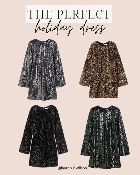The perfect holiday dress, sequins, mini dress, new years, Christmas party, H&M, affordable fashion 

#LTKSeasonal #LTKstyletip #LTKHoliday