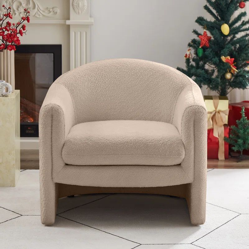 Sephine 31.2" Upholstered Nordic-style Accent Chair | Wayfair North America