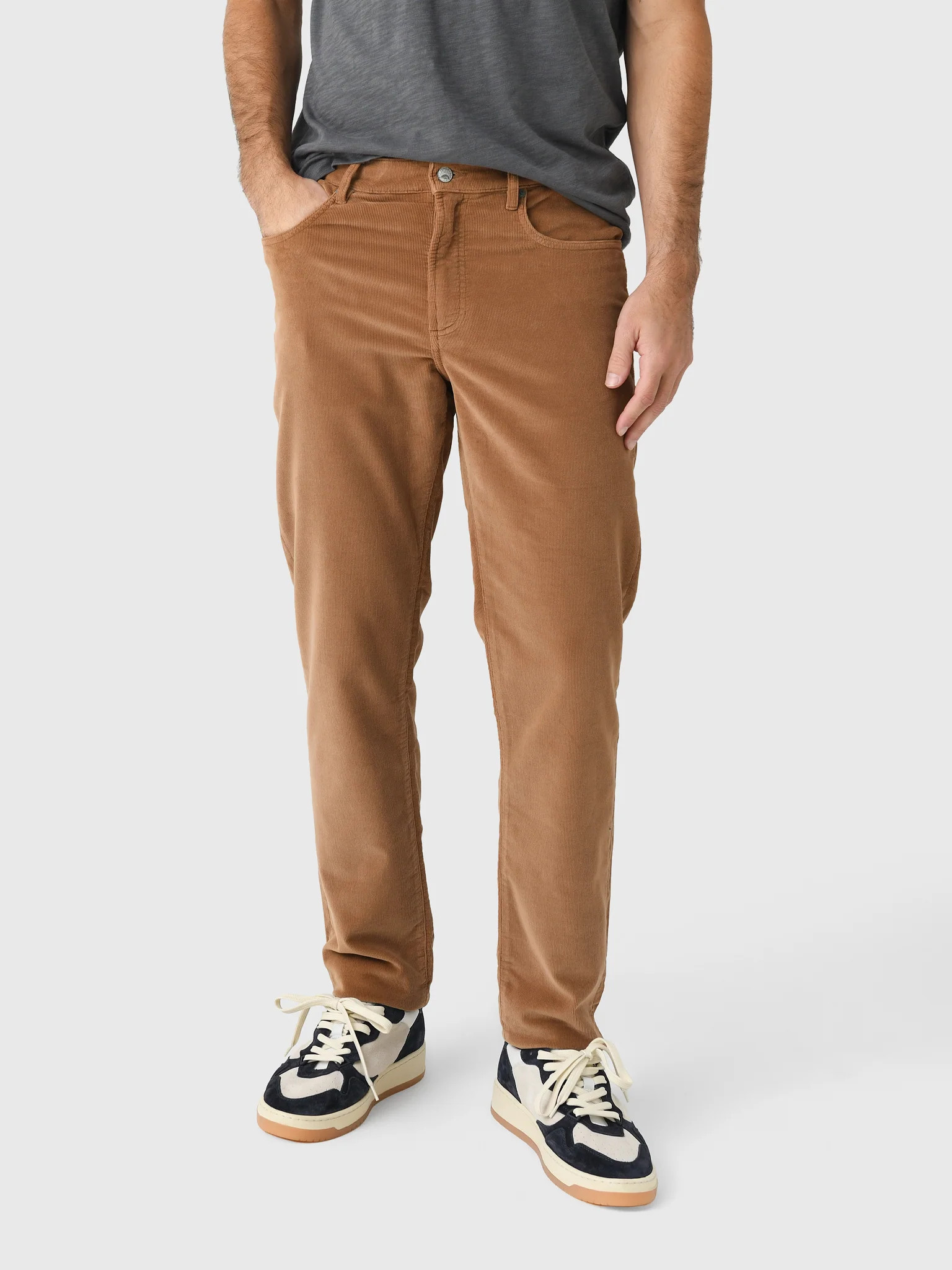 FAHERTY BRAND
                      
                     Men's Stretch Terry Corduroy 5-Pocket P... | Saint Bernard