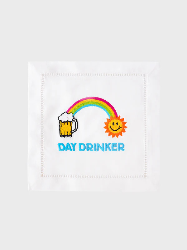 August Morgan Day Drinker Cocktail Napkin Set | Saint Bernard