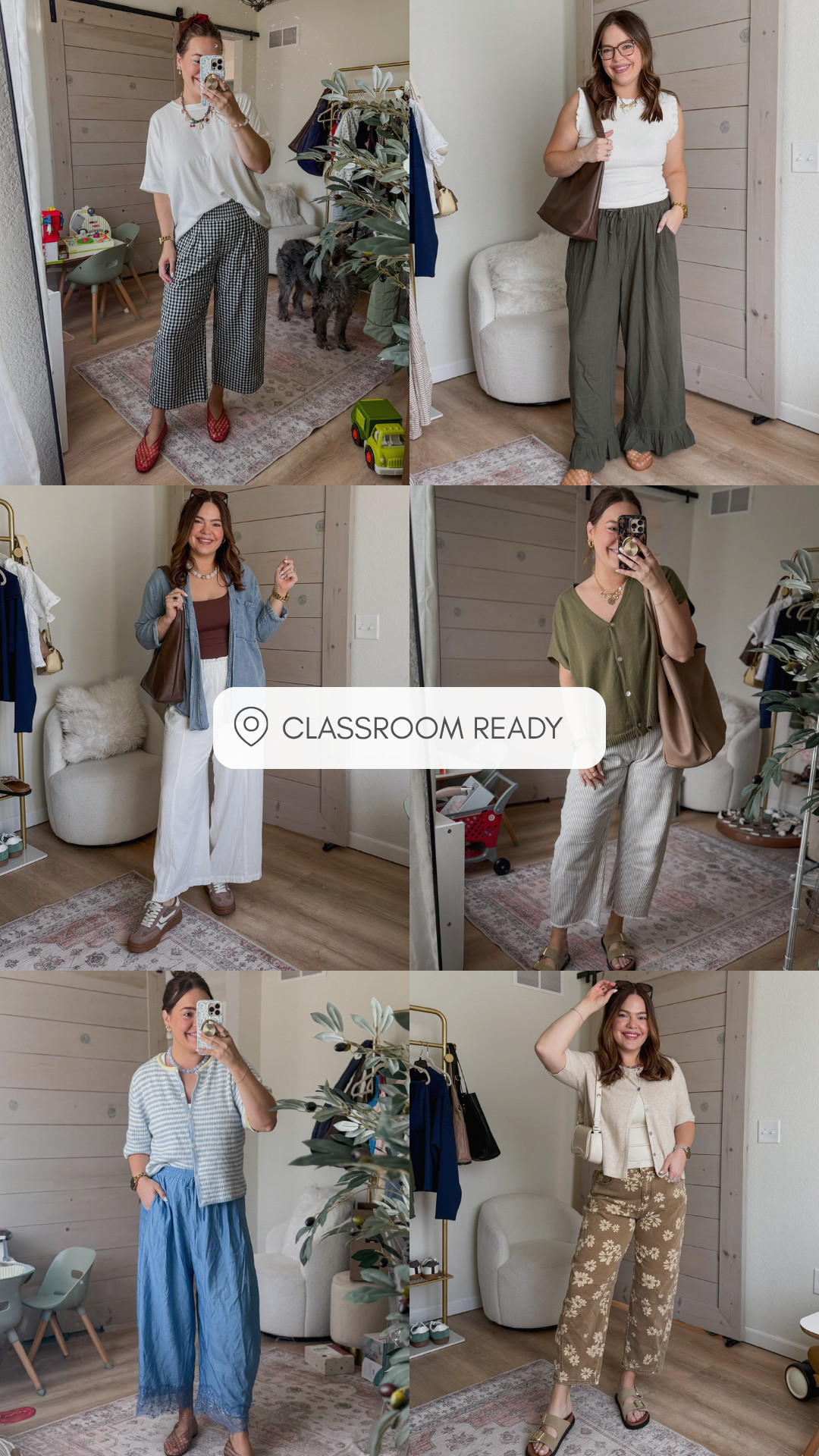 Classroom ready looks! 5'7" 10/12 Lg 
teacher looks // teacher outfits //midsize style // midsize mom // soft tummy approved // teaching outfits  

 #LTKootd #LTKMidsize #LTKWorkwear