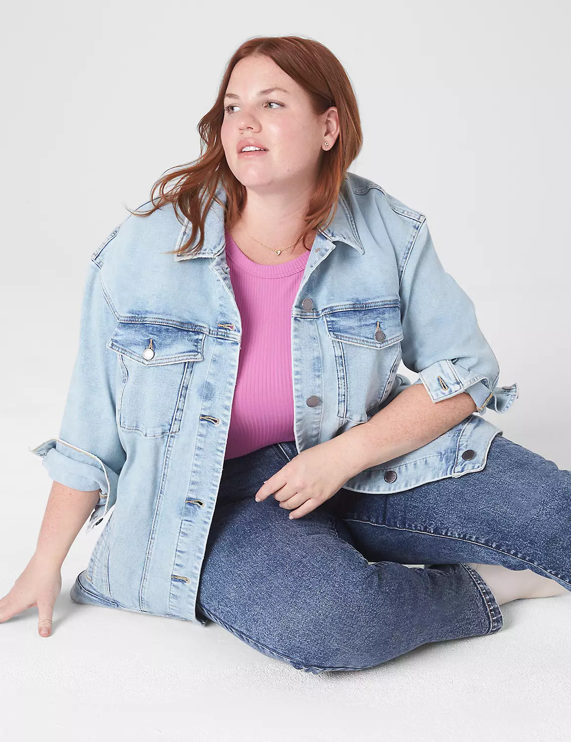 Denim Trucker Jacket | LaneBryant | Lane Bryant (US)