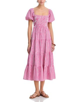 Stripe Poplin Midi Dress - Exclusive | Bloomingdale's (US)