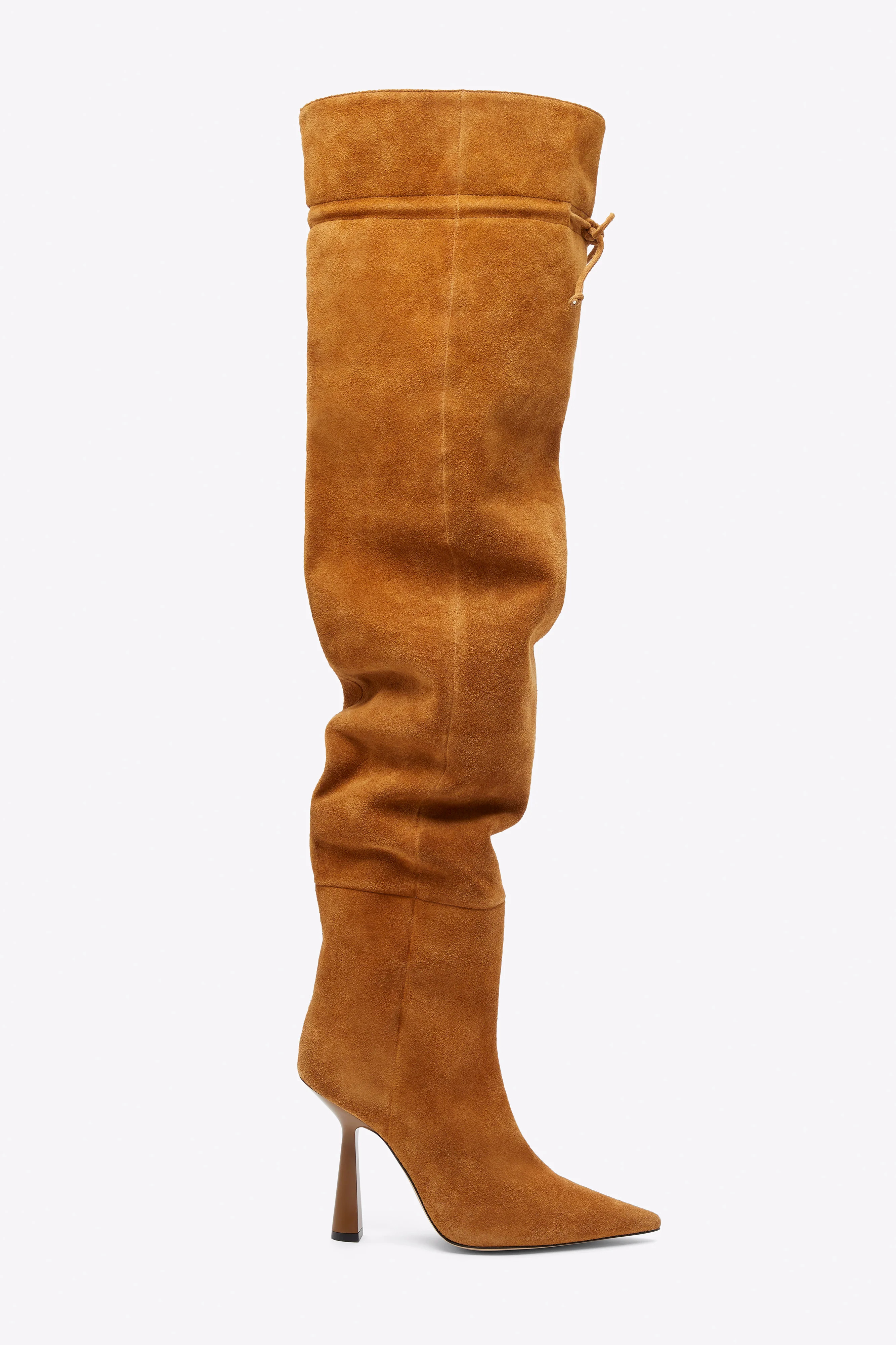 OVER THE KNEE BOOT | TOBACCO01 | Good American
