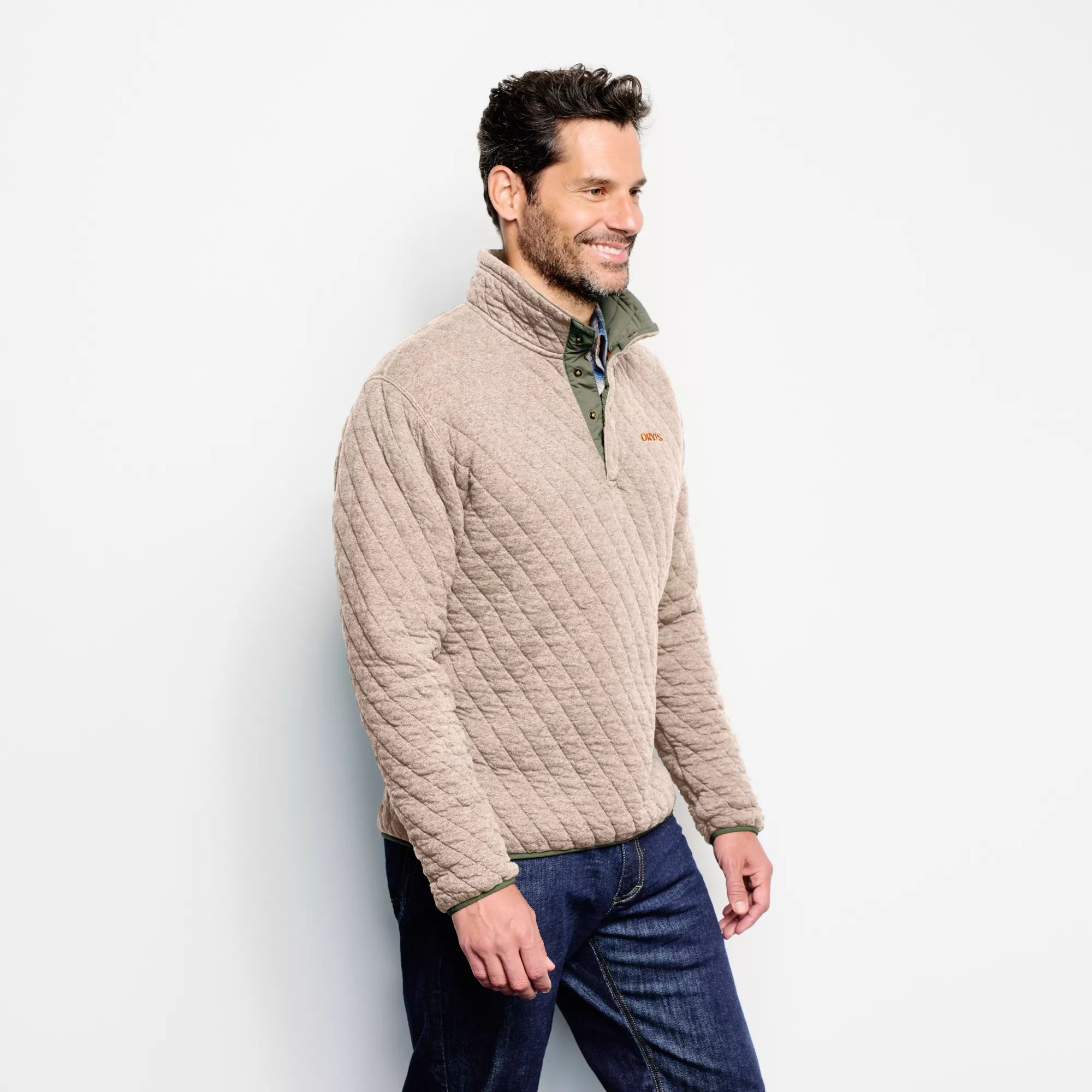 Outdoor Quilted Snap Sweatshirt | Orvis (US)