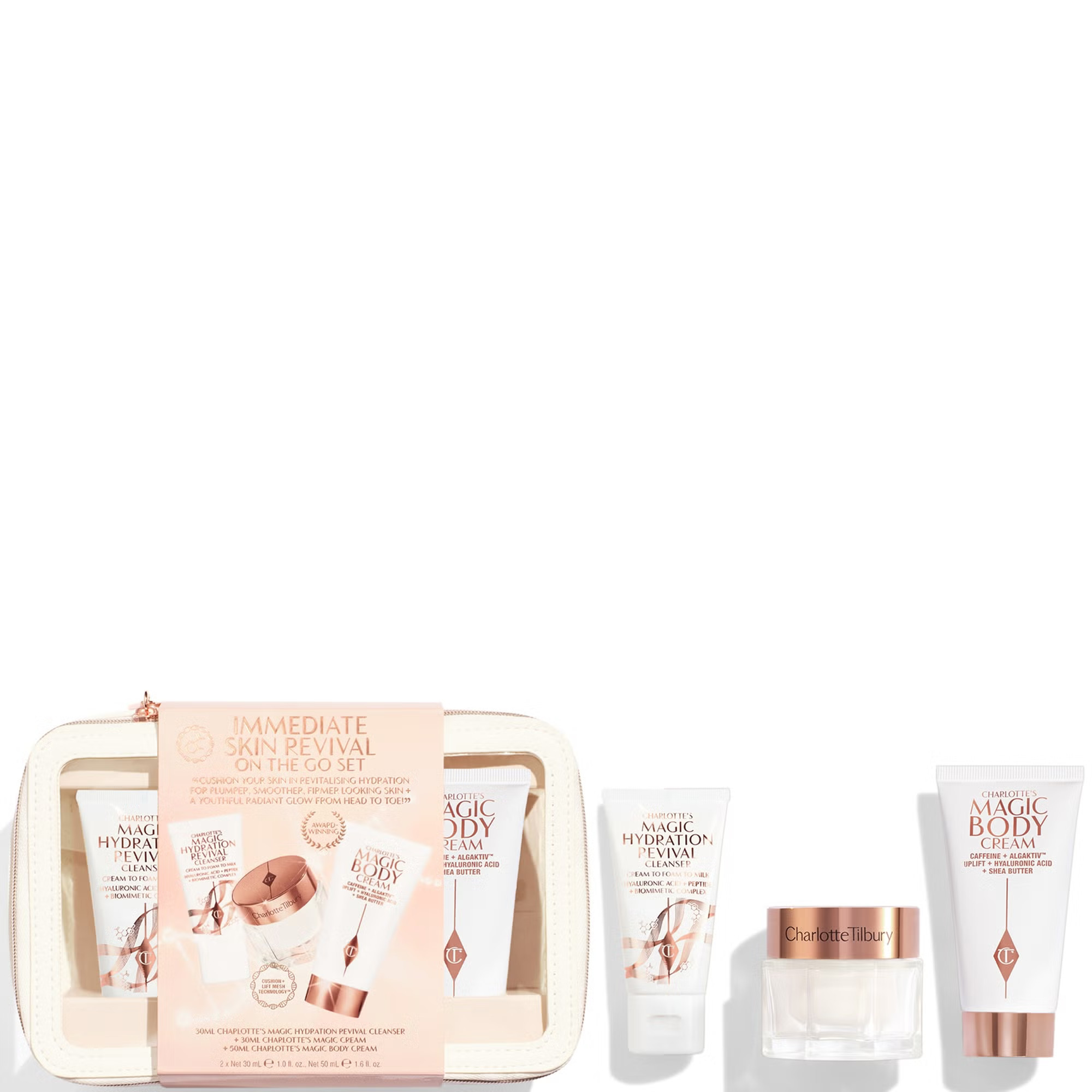 Charlotte Tilbury Immediate Skin Revival On The Go Set (Worth £86.00) | Cult Beauty