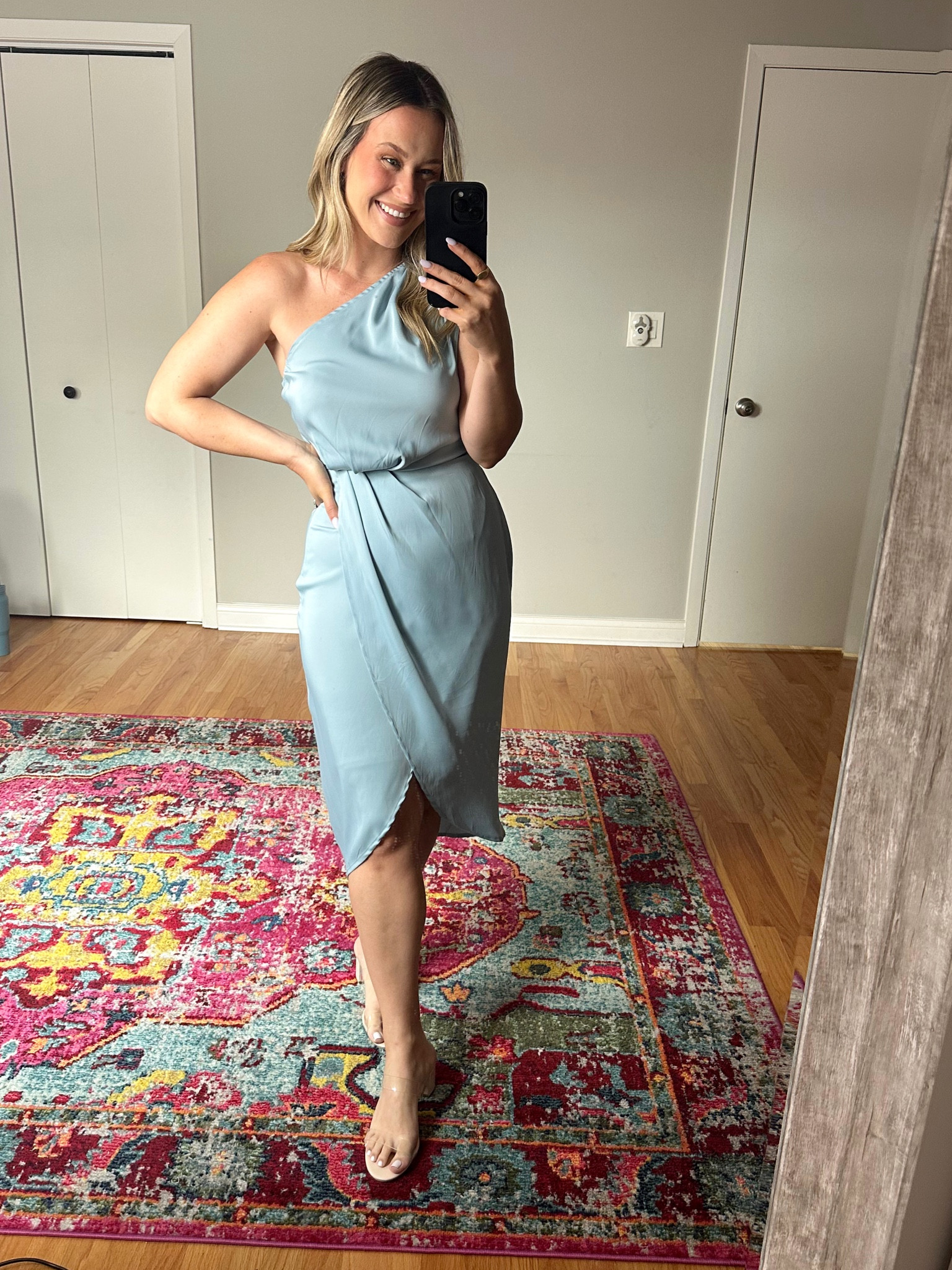 summer wedding guest dress from amazon / this one shoulder dress is so cute and flattering #weddingguestdress #summerdresses #amazonfashionfinds #beachwedding #minidress #oneshoulderdress 

#LTKunder50 #LTKwedding #LTKshoecrush