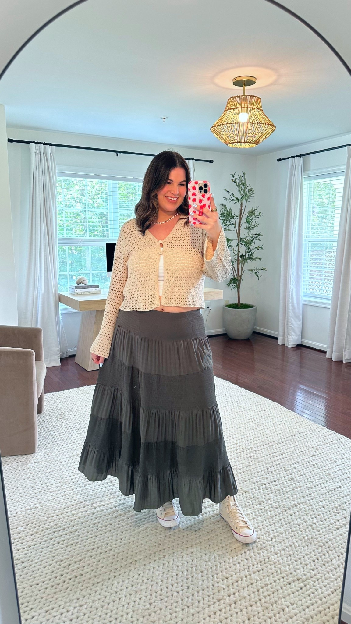 Recreating Pinterest outfits as a size 12/14! I’ve had this skirt since last fall and I’ve been struggling with styling it! So I took to Pinterest for some inspo + I love the way this came out! The Pinterest photo included a chunky cardigan but I went with this knit/crochet cardigan instead so it can be worn while it’s warm. But the chunky cardi would be so cute for fall! 

Anti chafing shorts - M/L
Skirt - XL 
Cardigan - XL
My tube top is older linked similar (xl) 

Pinterest inspired, Pinterest outfit, maxi skirt, midsize, midsize fashion, midsize outfit, size 12, size 14, maxi skirt 




#LTKStyleTip #LTKMidsize #LTKSeasonal