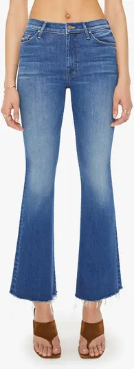 MOTHER The Weekend Fray Hem Bootcut Jeans | Nordstrom | Nordstrom