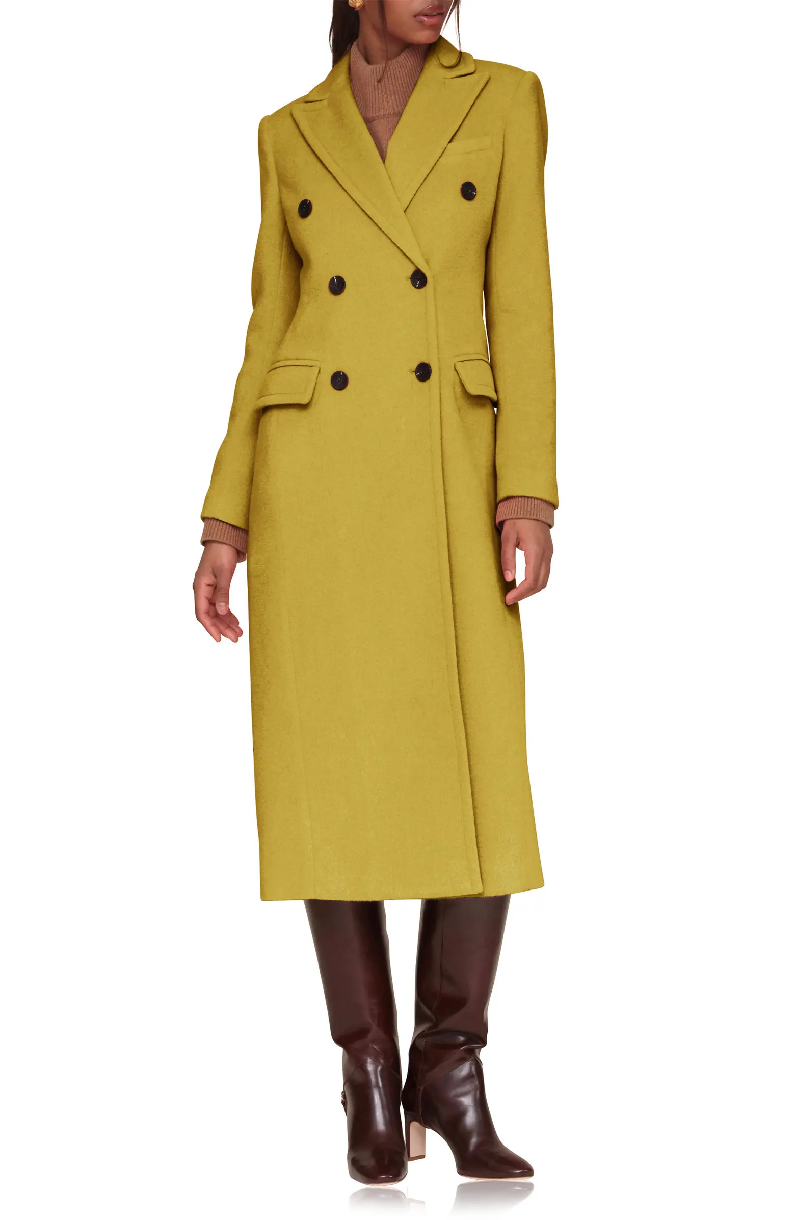 Hourglass Double Breasted Coat | Nordstrom