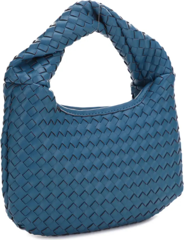 Mali + Lili Libby Diamond Weave Twist Handle Shoulder Bag | Nordstromrack | Nordstrom Rack
