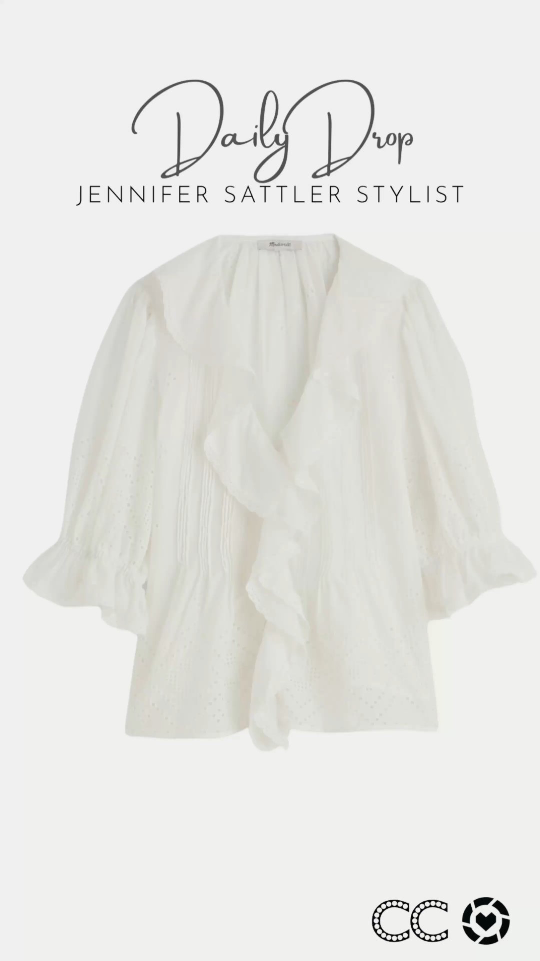 Jen’s Daily Drop 
You can get this top at Madewell today 20% off if you copy and paste the promo code in this post . 

#LTKxMadewell