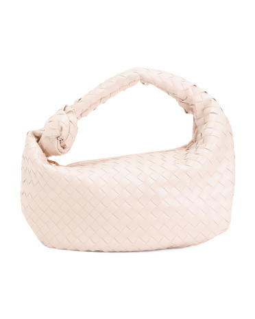 Woven Knot Detail Oversized Shoulder Bag | TJ Maxx