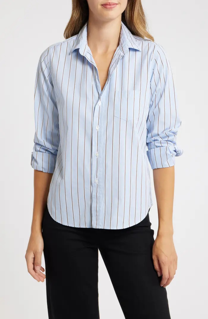 Frank & Eileen Barry Stripe Tailored Button-Up Shirt | Nordstrom | Nordstrom