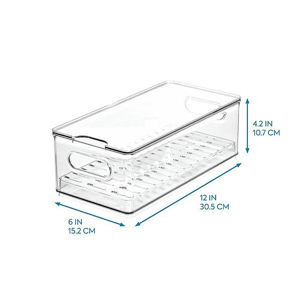 THE HOME EDIT Produce Bin Clear | The Container Store