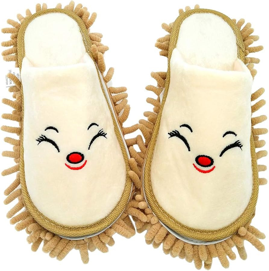 Selric Super Chenille Microfiber Washable Mop Slippers Shoes, Detachable Mopping Shoes, Floor Dus... | Amazon (US)