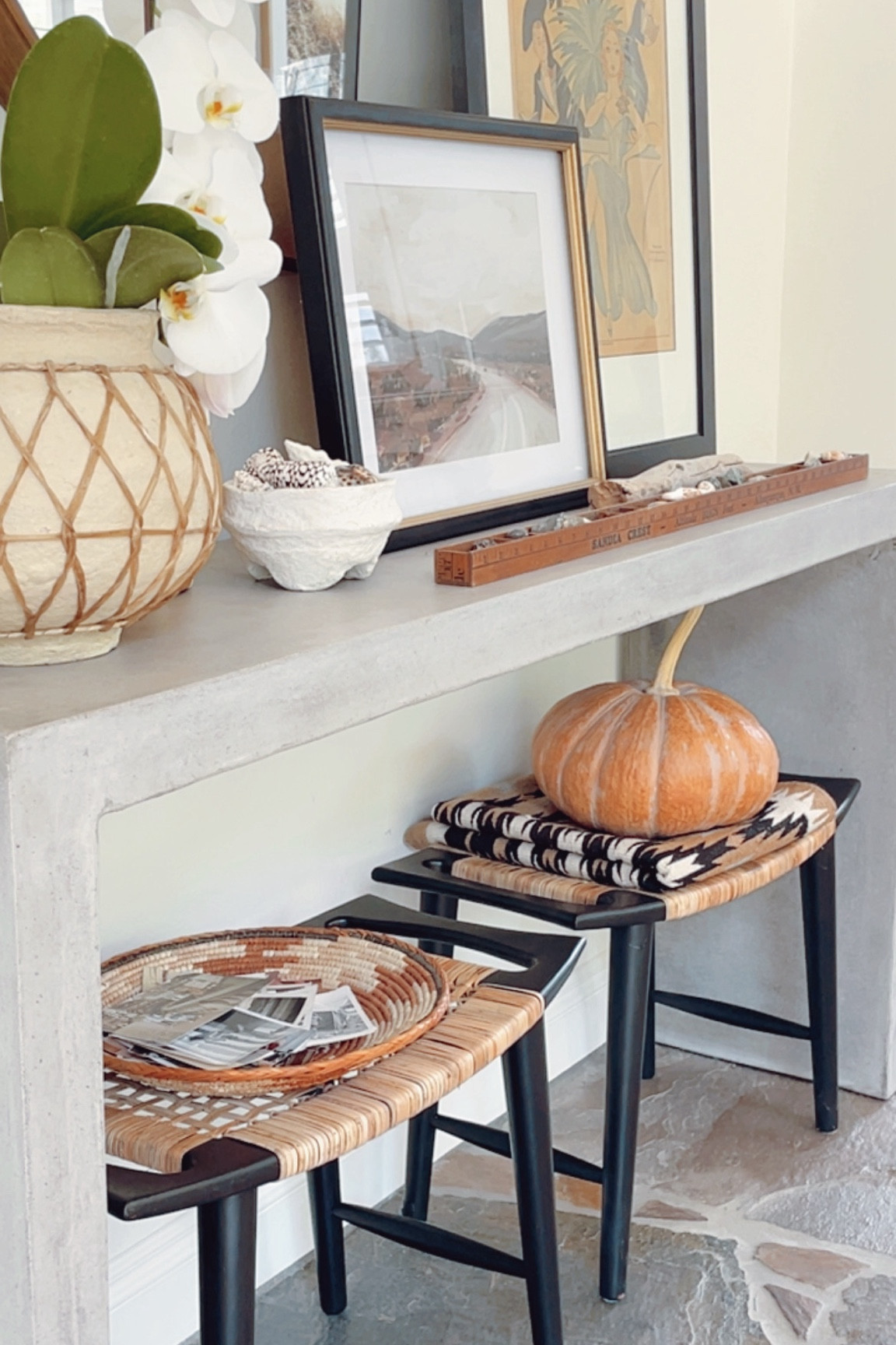Starting to place faux pumpkins here and there! 

#falldecor #fallstyling #consoletable

#LTKHome #LTKStyleTip #LTKSeasonal
