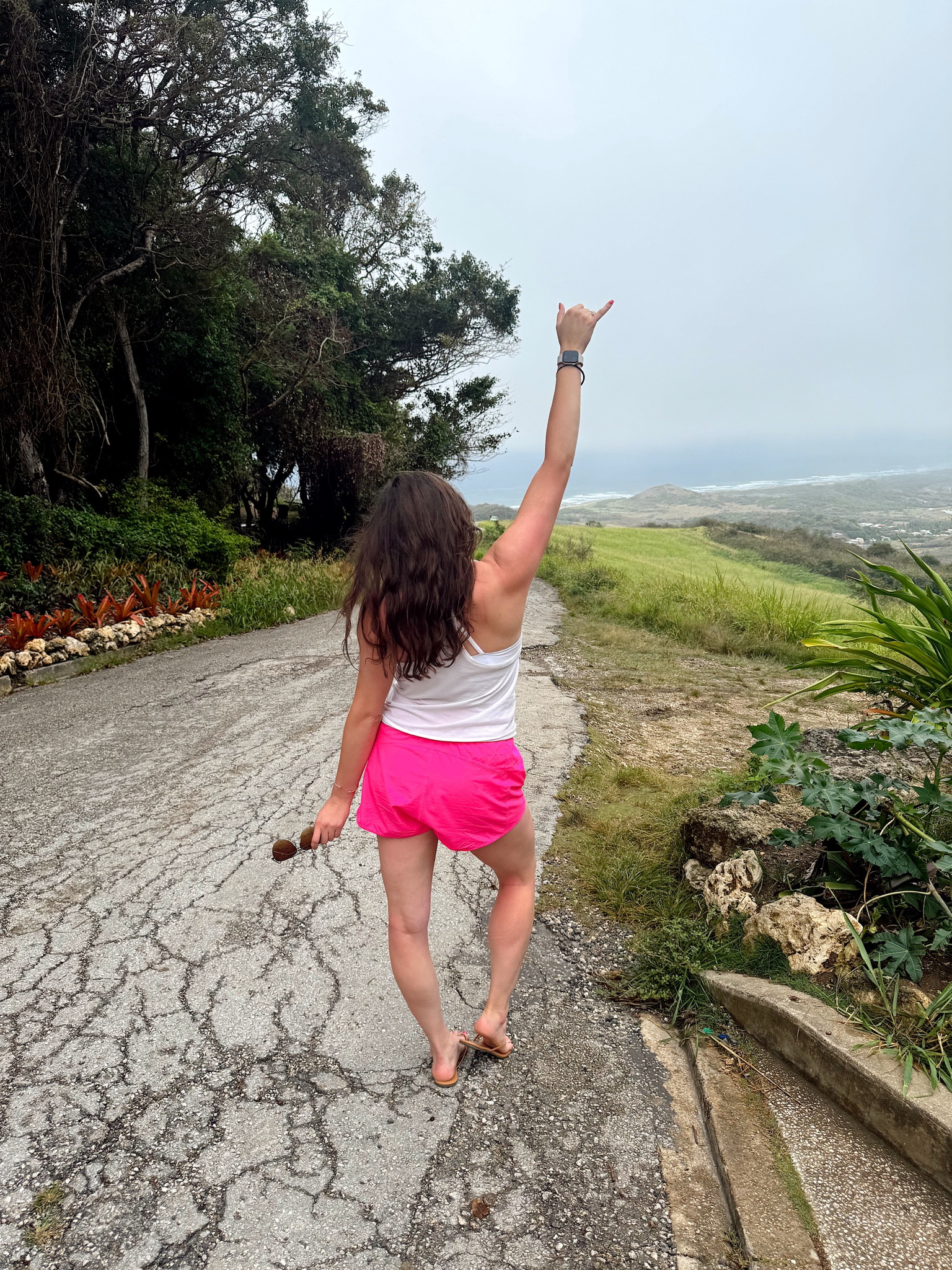 Vacay vibes🌺 this is my go-to workout outfit! Shirt - 10, shorts - L! #summer #active #travel #amazon #shorts #lululemon#racetank

#LTKTravel #LTKActive
