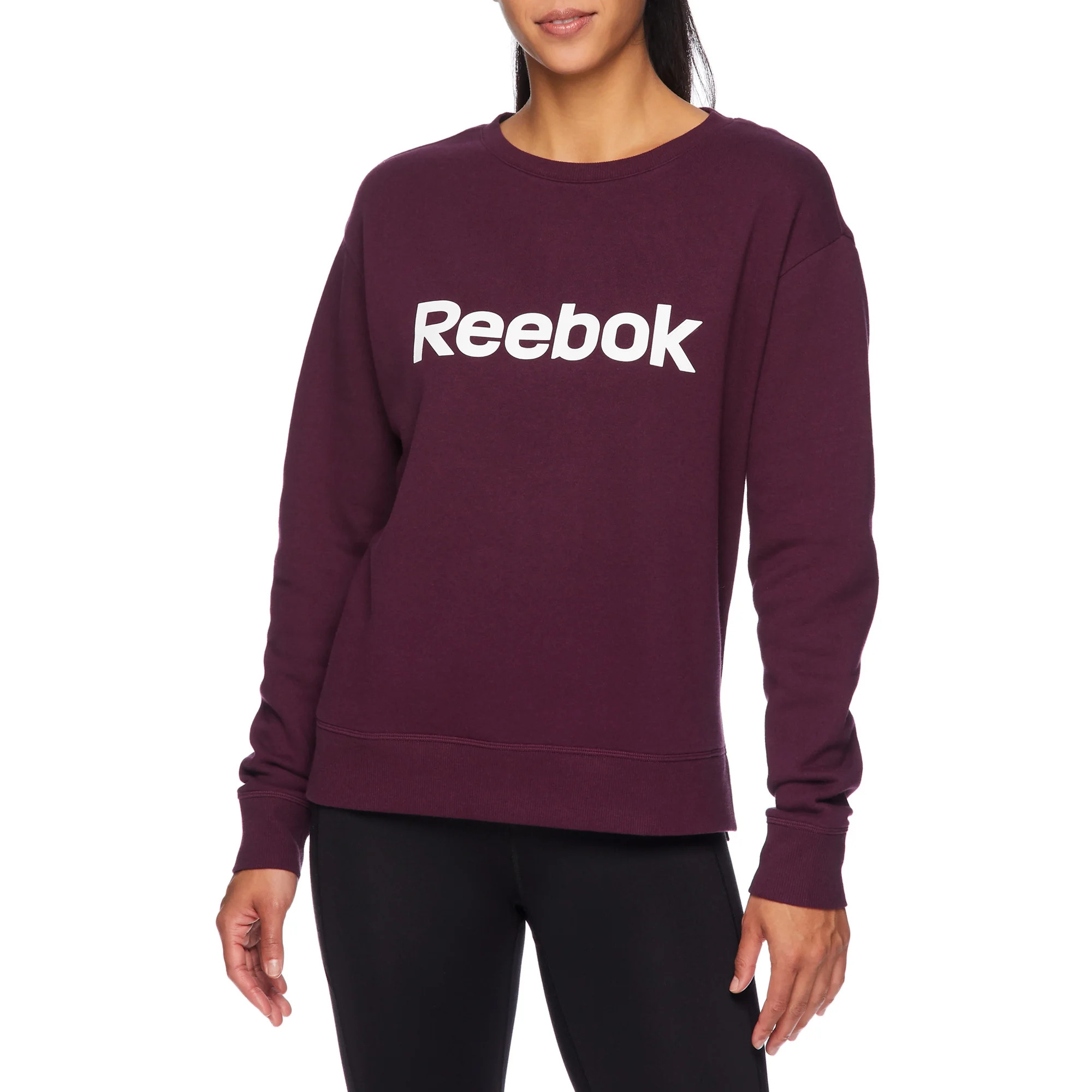 Reebok Women's Athleisure Fleece Crew | Walmart (US)