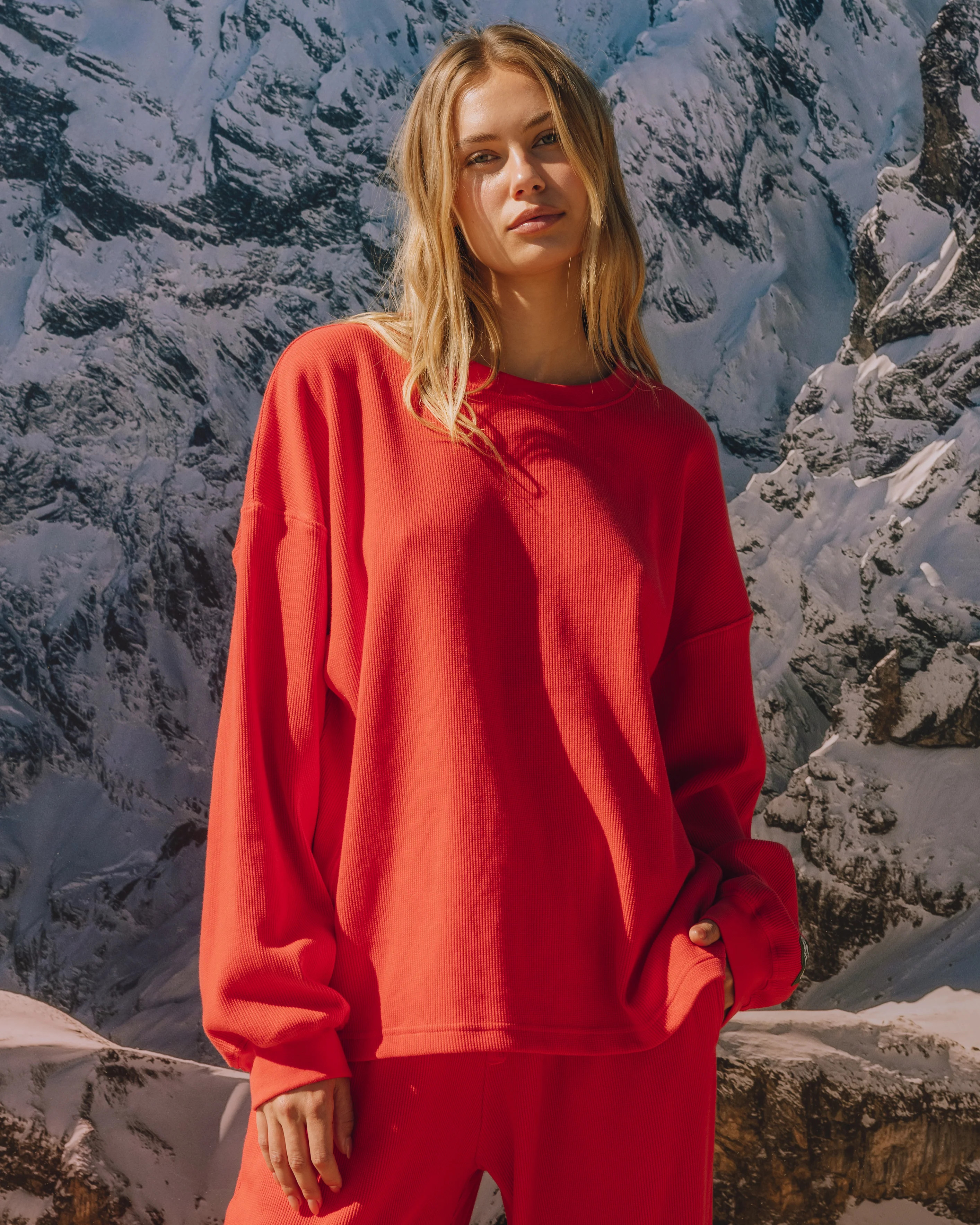 Oversized Thermal - Heart | Daily Drills